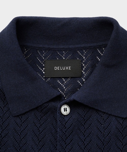 DELUXE | デラックス | LEAF | ニットシャツ セール】LEAF（シャツ/ブラウス）｜DELUXE（デラックス）の