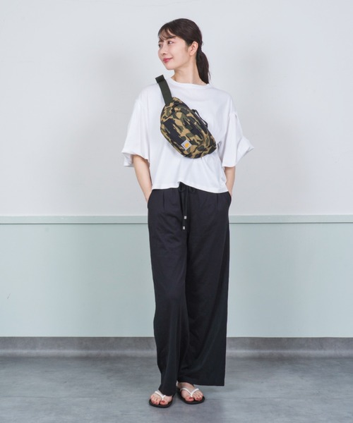 【希少】HEADPORTER✕Carhartt　ウエストバッグ　ボディーバッグ Carhartt ウエストポーチ 「CARHARTT」ボディバッグ ウエスト