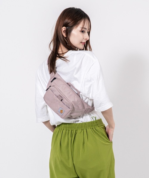 Carhartt(カーハート)の「【CARHARTT】ボディバッグ ウエストバッグ(ボディバッグ/ウエストポーチ・メンズ・ブラウン/グリーン系カモフラージュ/ブラック/ベージュ/チャコールグレー・FREE)」の21枚目の写真