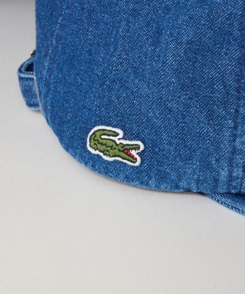 LACOSTE（ラコステ）の「【LACOSTE】デニムキャップ L1261 CBS（キャップ・メンズ・ネイビー/ブルー・FREE）」の9枚目の写真
