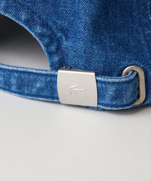 LACOSTE（ラコステ）の「【LACOSTE】デニムキャップ L1261 CBS（キャップ・メンズ・ネイビー/ブルー・FREE）」の11枚目の写真