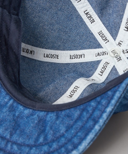 LACOSTE（ラコステ）の「【LACOSTE】デニムキャップ L1261 CBS（キャップ・メンズ・ネイビー/ブルー・FREE）」の12枚目の写真