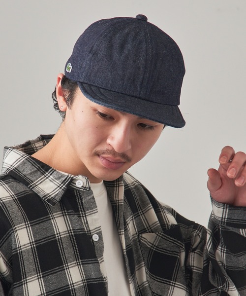 LACOSTE（ラコステ）の「【LACOSTE】デニムキャップ L1261 CBS（キャップ・メンズ・ネイビー/ブルー・FREE）」の5枚目の写真