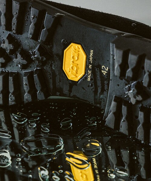 PADRONE（パドローネ）の「【別注】PADRONE / Water Proof Leather Side Gore Boots（ブーツ・メンズ・ライトブラウン/ブラック・41/42/43/40）」の4枚目の写真