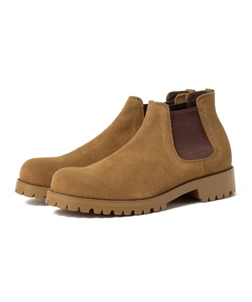 PADRONE（パドローネ）の「【別注】PADRONE / Water Proof Leather Side Gore Boots（ブーツ・メンズ・ライトブラウン/ブラック・41/42/43/40）」の12枚目の写真