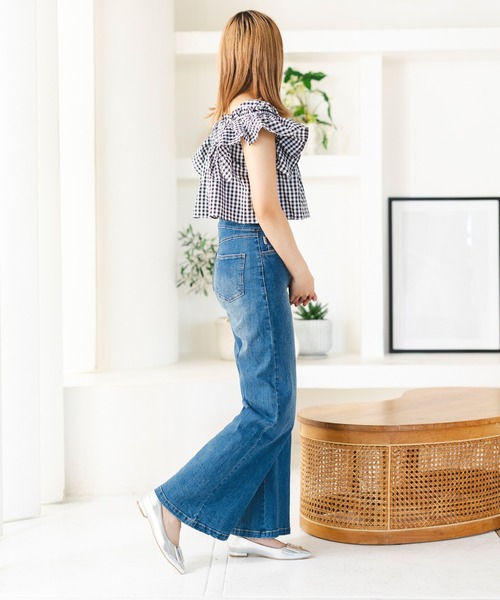 attagirl（アタガール）の「スクエアバックルフラットシューズ（パンプス・レディース・シルバー/アイボリー/ブラック/ベージュ/ガンメタ/ブラック系その他・24.5cm/24.0cm/23.5cm/23.0cm/22.5cm/22.0cm/25.5cm/25.0cm）」の21枚目の写真