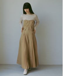 CASA FLINE（カーサフライン）の「ギャザーティアードドレス