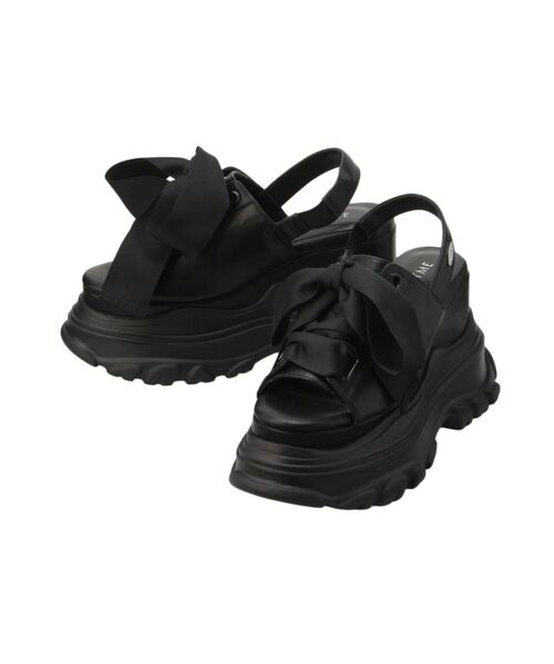 EATME(イートミー)の「レースアップスニーカーサンダル(サンダル・レディース・ブラック・S/M/L)」の21枚目の写真