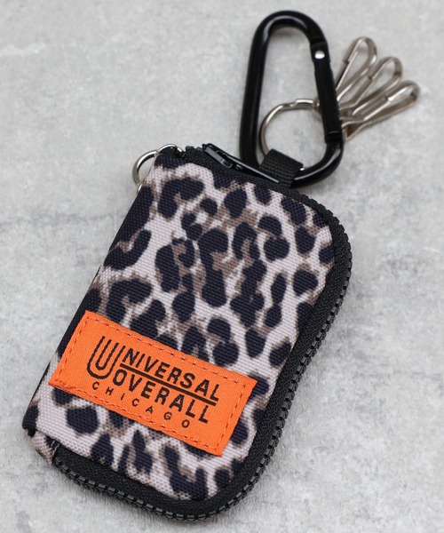 UNIVERSAL OVERALL(ユニバーサルオーバーオール)の「UNIVERSAL OVERALL マルチキーケース(キーケース/キーアクセサリー・メンズ・ブラック/モスグリーン/レオパード・FREE)」の1枚目の写真
