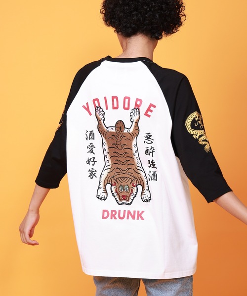 JACKROSE(ジャックローズ)の「YOIDORE チベタン ラグラン 7分 TEE(Tシャツ/カットソー・メンズ・ブラック/ホワイト・M/L/XL)」の10枚目の写真