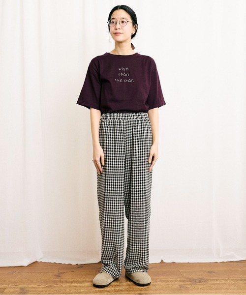 Fig London ＊　Hannah pants パープル fig London（フィグロンドン）の「Hannah pants（その他パンツ