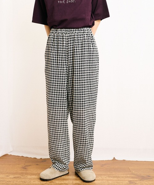 Fig London ＊　Hannah pants パープル fig London（フィグロンドン）の「Hannah pants（その他パンツ
