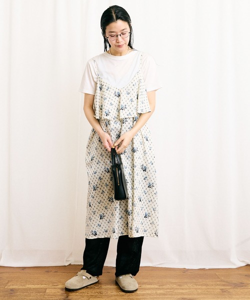 fig Ｌondon（フィグロンドン）の「●silhouette　pants（その他パンツ・レディース・チェック/ブラック・FREE）」の11枚目の写真