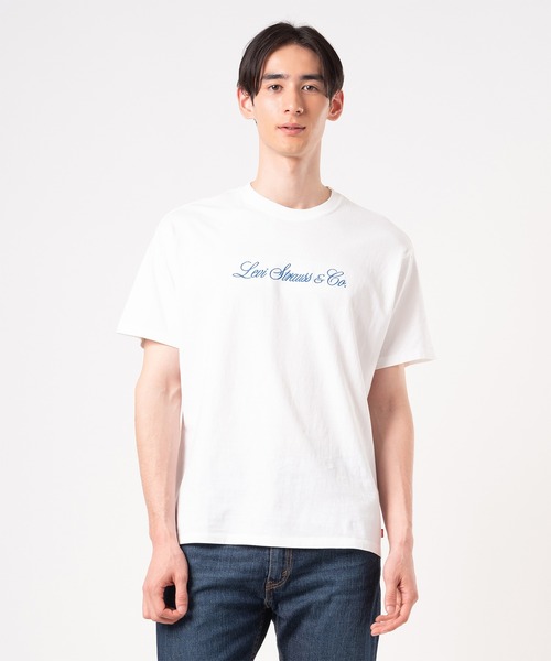 Levi's(リーバイス)の「Levi's/リーバイス ヴィンテージフィット グラフィック Tシャツ(Tシャツ/カットソー・メンズ・ホワイト・S/M/L/XL)」の1枚目の写真