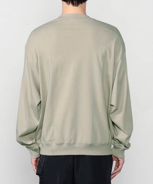 handvaerk（ハンドバーク）の「handvaerk | コットン クルーネック長袖Tシャツ MEN（Tシャツ/カットソー・メンズ・アイボリー/グレイッシュベージュ/グレー/ブラウン系その他・M/L）」の13枚目の写真