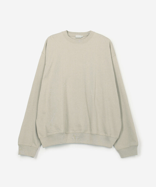 handvaerk（ハンドバーク）の「handvaerk | コットン クルーネック長袖Tシャツ MEN（Tシャツ/カットソー・メンズ・アイボリー/グレイッシュベージュ/グレー/ブラウン系その他・M/L）」の5枚目の写真