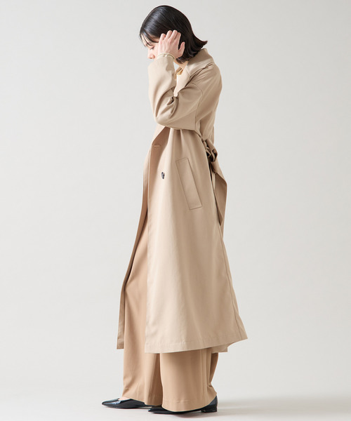 ベルト ダブルブレストコート - ブラック | ZARA Japan / 日本