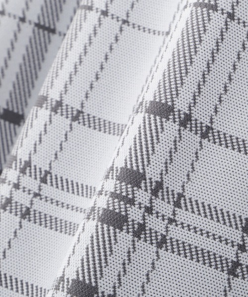 JILLbyJILLSTUART ポロシャツ切り替えチェックニットワンピース JILL by STUART ワンピース ポロシャツ切り替えチェックニット