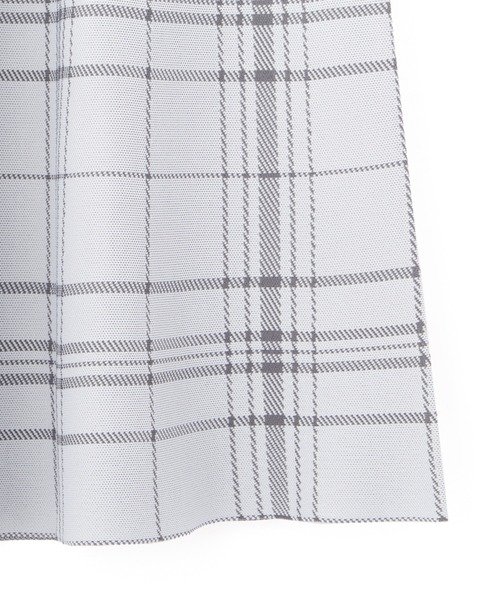 JILLByJILLSTUART ポロシャツ切り替えチェックニットワンピース JILL by STUART ワンピース ポロシャツ切り替えチェックニット