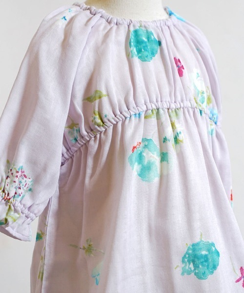 NAOMI ITO（ナオミイトウ）の「【NAOMI ITO(ナオミイトウ)】 サックワンピース 80・90・100・110cm（ワンピース・キッズ・ライトブルー/ピンク・80ｃｍ/90cm/100cm/110cm）」の12枚目の写真