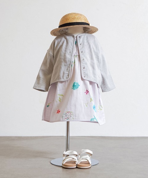 NAOMI ITO（ナオミイトウ）の「【NAOMI ITO(ナオミイトウ)】 サックワンピース 80・90・100・110cm（ワンピース・キッズ・ライトブルー/ピンク・80ｃｍ/90cm/100cm/110cm）」の11枚目の写真