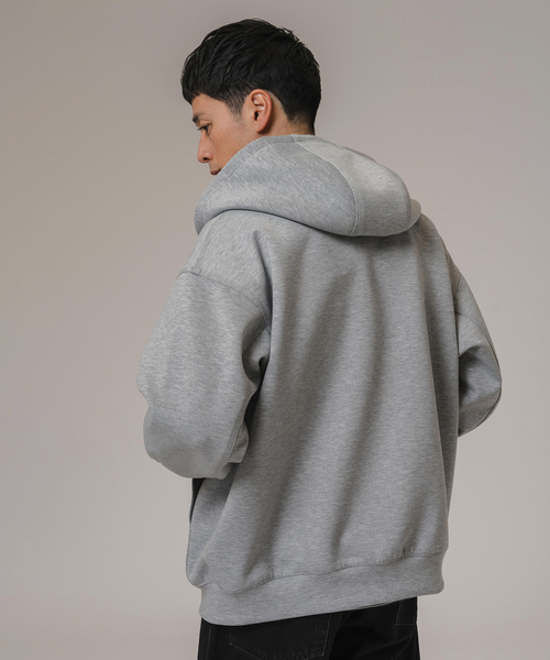 EDIFICE（エディフィス）の「ダブルニット ジップアップパーカー（パーカー・メンズ・ブラウン/グレー/ブラック・LARGE/MEDIUM）」の19枚目の写真