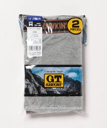 G.T.HAWKINS（ジーティーホーキンス）の「G.T.HAWKINS/GTホーキンス ボクサーパンツ リブ編み 2枚組（ボクサーパンツ）」