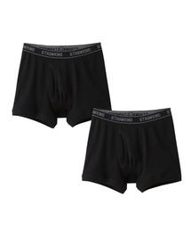 G.T.HAWKINS（ジーティーホーキンス）の「G.T.HAWKINS/GTホーキンス ボクサーパンツ リブ編み 2枚組（ボクサーパンツ）」