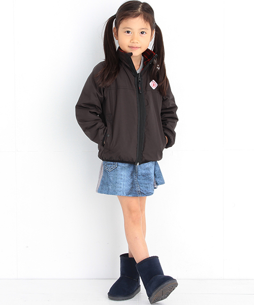 B:MING by BEAMS(ビーミングバイビームス)の「ビーミング by ビームス / リバーシブルブルゾン(ブルゾン・キッズ・ブラック/ブルー・100/110/120/130/140/90)」の15枚目の写真