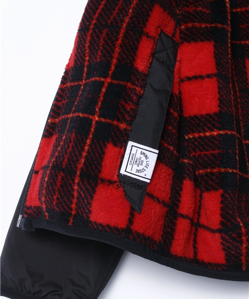 B:MING by BEAMS(ビーミングバイビームス)の「ビーミング by ビームス / リバーシブルブルゾン(ブルゾン・キッズ・ブラック/ブルー・100/110/120/130/140/90)」の5枚目の写真