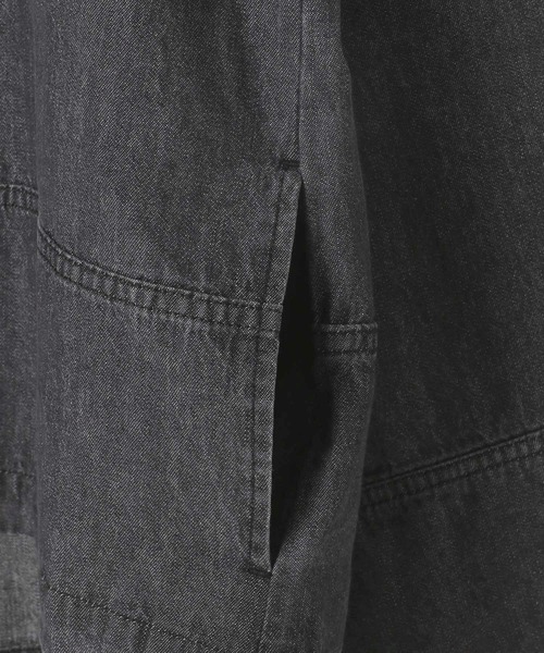 デニムボタンフーディー 289446（シャツ/ブラウス）｜LEPSIM