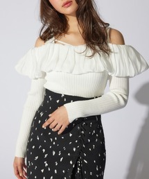 rienda | 2WAYバルーンニットトップス(ニット/セーター)