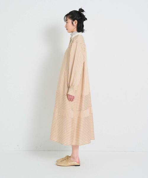 conges payes ADIEU TRISTESSE（コンジェ ペイエ アデュートリステス）の「ストライプパッチワークワンピース（ワンピース・レディース・グリーン系その他/オレンジ系その他・38）」の13枚目の写真