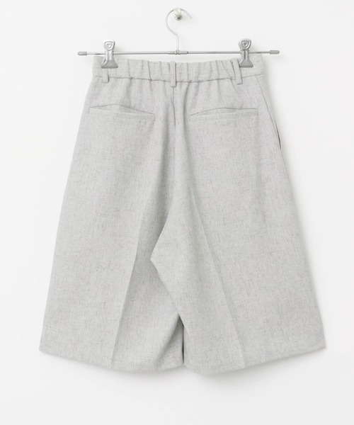 URBAN RESEARCH DOORS（アーバンリサーチドアーズ）の「『セットアップ対応』 ワンタックハーフパンツ（その他パンツ・レディース・ナチュラル/グレー・MEDIUM）」の22枚目の写真