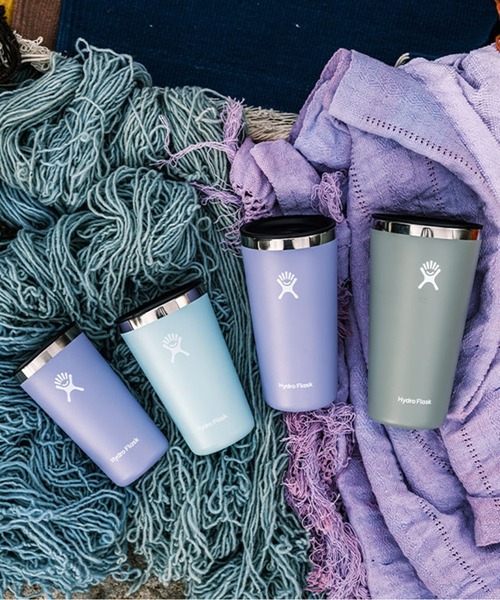 OLD BETTY'S(オールドベティーズ)の「【Hydro Flask】12oz(354ml) All Around Tumbler(グラス/マグカップ/タンブラー・レディース・オートミール/ブラック/ブルー系その他/ライトピンク/ライトブルー・FREE)」の9枚目の写真