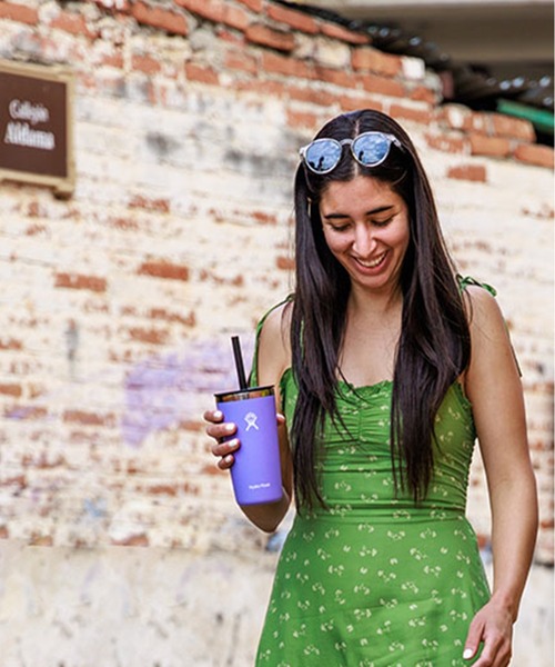 OLD BETTY'S(オールドベティーズ)の「【Hydro Flask】12oz(354ml) All Around Tumbler(グラス/マグカップ/タンブラー・レディース・オートミール/ブラック/ブルー系その他/ライトピンク/ライトブルー・FREE)」の10枚目の写真
