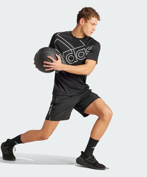 セール】AEROREADY トレーニング ロゴグラフィック 半袖Tシャツ