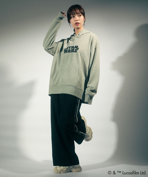 STAR WARS(スターウォーズ)の「STAR WARS/ロゴテープラインパンツ(その他パンツ・レディース・ブラック/ベージュ・FREE)」の7枚目の写真