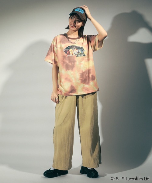 STAR WARS(スターウォーズ)の「STAR WARS/ロゴテープラインパンツ(その他パンツ・レディース・ブラック/ベージュ・FREE)」の11枚目の写真