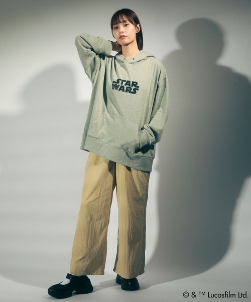 STAR WARS(スターウォーズ)の「STAR WARS/ロゴテープラインパンツ(その他パンツ・レディース・ブラック/ベージュ・FREE)」の12枚目の写真
