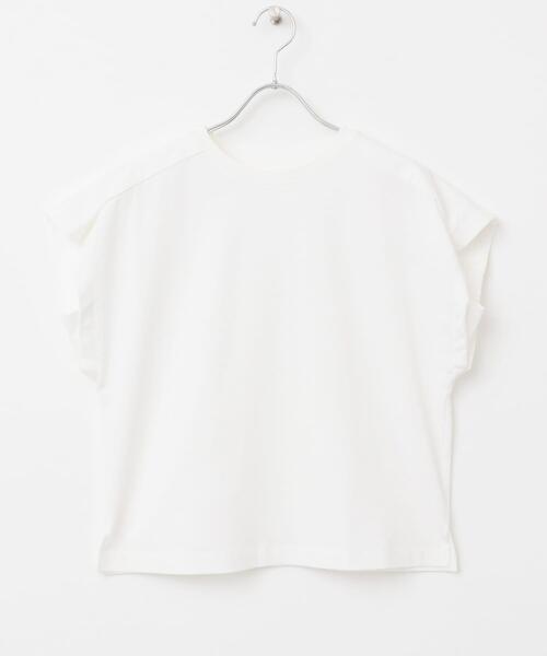 URBAN RESEARCH ROSSO WOMEN（アーバンリサーチ　ロッソ）の「タックスリーブクールタッチカットソー（Tシャツ/カットソー・レディース・ブラック/ホワイト/グリーン/レッド・FREE）」の10枚目の写真