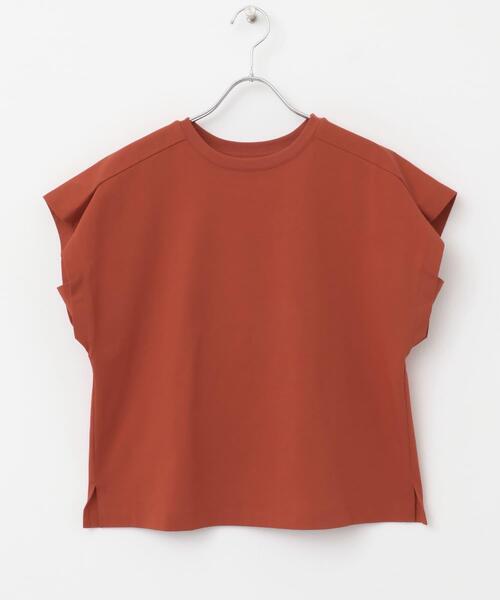 URBAN RESEARCH ROSSO WOMEN（アーバンリサーチ　ロッソ）の「タックスリーブクールタッチカットソー（Tシャツ/カットソー・レディース・ブラック/ホワイト/グリーン/レッド・FREE）」の15枚目の写真