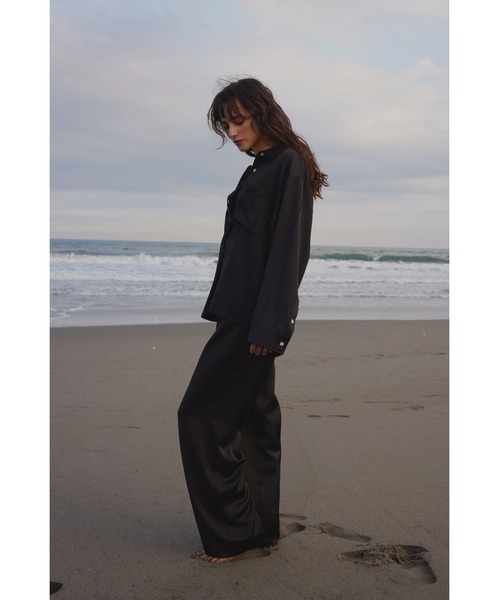 Satin Pants/ サテンパンツ（その他パンツ）｜ALEXIA STAM