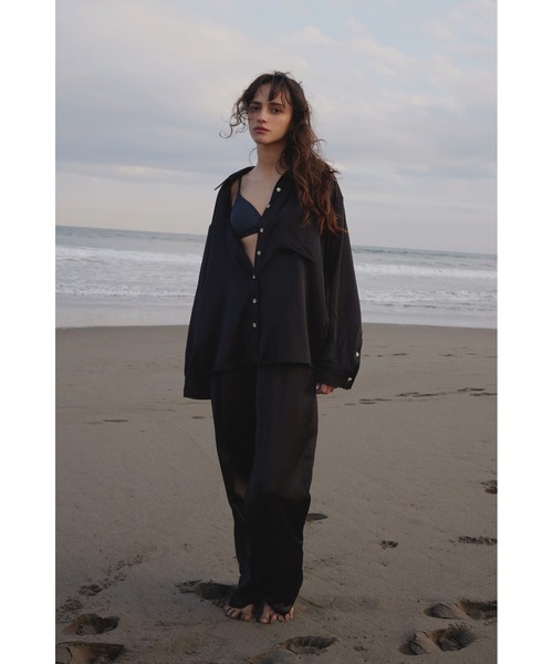 Satin Pants/ サテンパンツ（その他パンツ）｜ALEXIA STAM