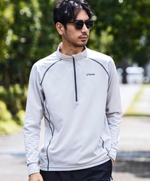 phenix OUTDOOR(フェニックスアウトドア) メンズ ハーフジップ長袖Tシャツ ロングスリーブTシャツ (吸水速乾 / 通気性)
