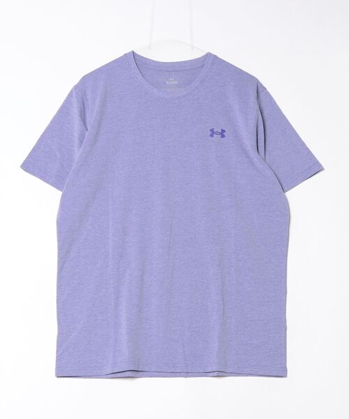 UNDER ARMOUR（アンダーアーマー）の「アンダーアーマー  UAパフォーマンスコットン ショートスリーブ Tシャツ（Tシャツ/カットソー・メンズ・ブルー系その他/ラベンダー/ペールイエロー・S/M/L/LL/3L）」の2枚目の写真