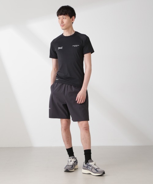 NANO universe（ナノユニバース）の「｢EVERLAST｣ ジャストフィット GYM Tシャツ（Tシャツ/カットソー・メンズ・ブラック/チャコール・S/M/L）」の6枚目の写真