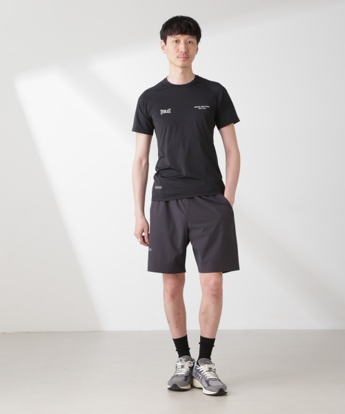 NANO universe（ナノユニバース）の「｢EVERLAST｣ ジャストフィット GYM Tシャツ（Tシャツ/カットソー・メンズ・ブラック/チャコール・S/M/L）」の7枚目の写真