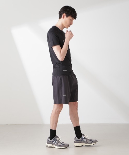 NANO universe（ナノユニバース）の「｢EVERLAST｣ ジャストフィット GYM Tシャツ（Tシャツ/カットソー・メンズ・ブラック/チャコール・S/M/L）」の8枚目の写真