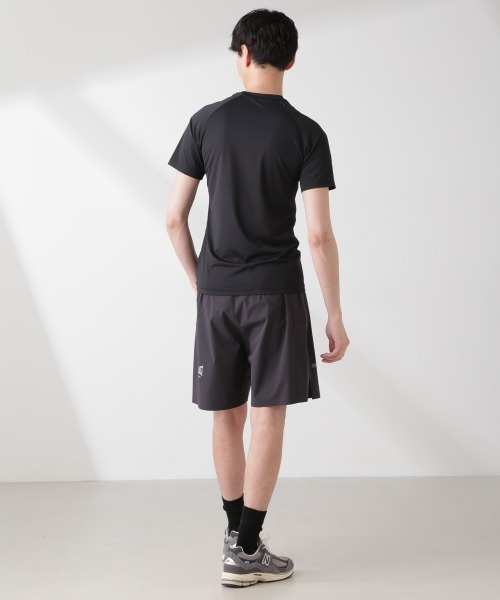 NANO universe（ナノユニバース）の「｢EVERLAST｣ ジャストフィット GYM Tシャツ（Tシャツ/カットソー・メンズ・ブラック/チャコール・S/M/L）」の9枚目の写真